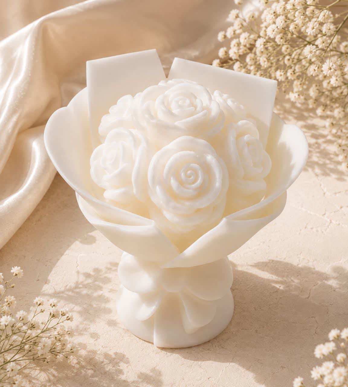 پرینت سه بعدی دسته گل